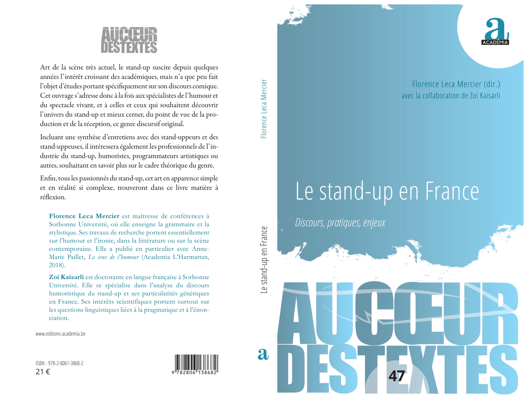Couverture de Le stand-up en France
